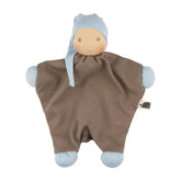 Hand puppet blue Waldorf art doll rag doll montessori